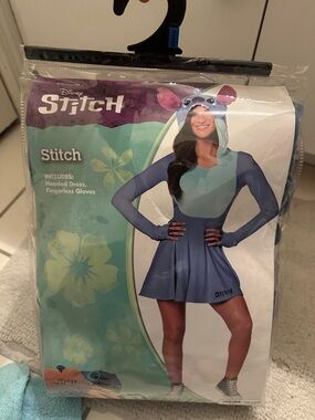 Disney Stitch Women’s Halloween Costume Size XL